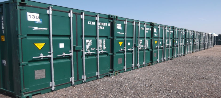 STORE-IT row of containers